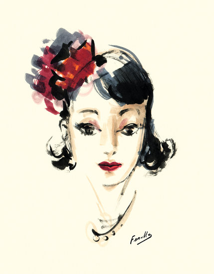 Rose nei capelli lores 429 xxx q85