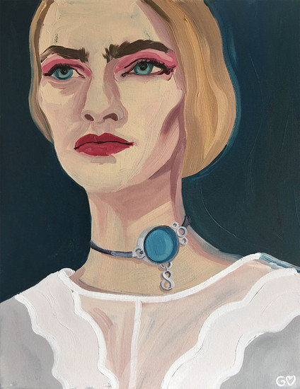 Dior bluechoker 424 xxx q85