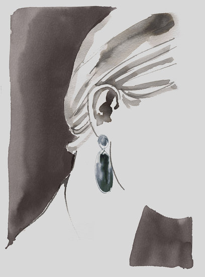 Jewelry side earring 408 xxx q85