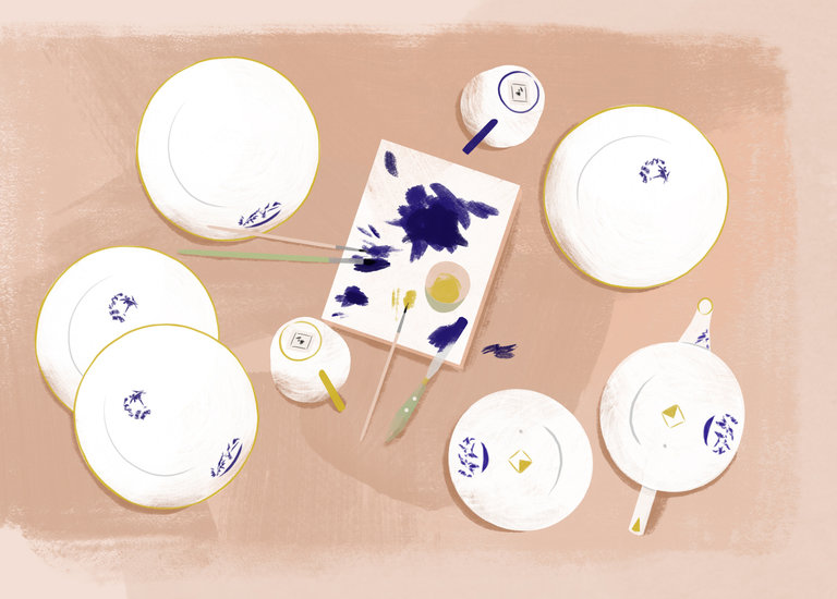 Elledecoruk pottery bonechina 768 xxx q85