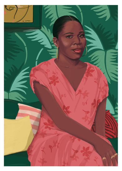 Funmi fetto portrait spiroshalaris illustration 392 xxx q85