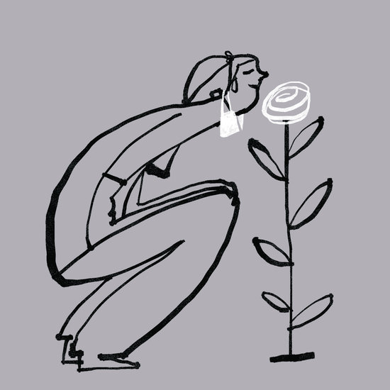 Smelling flower 550 xxx q85