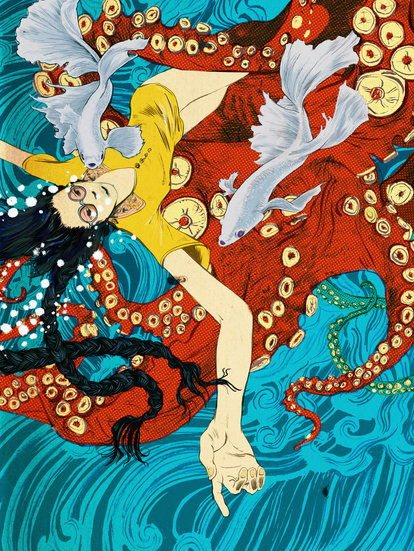 Girl and octopus 414 xxx q85