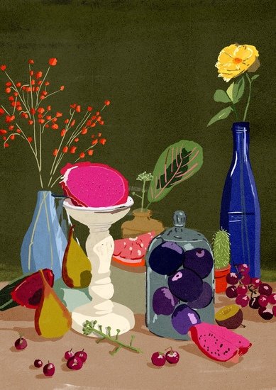 Still life in green 389 xxx q85