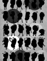 Lsberke bw falldrawingsposter 150 0x187x1499x1948 q85