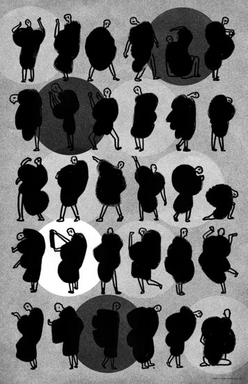 Lsberke bw falldrawingsposter 356 xxx q85